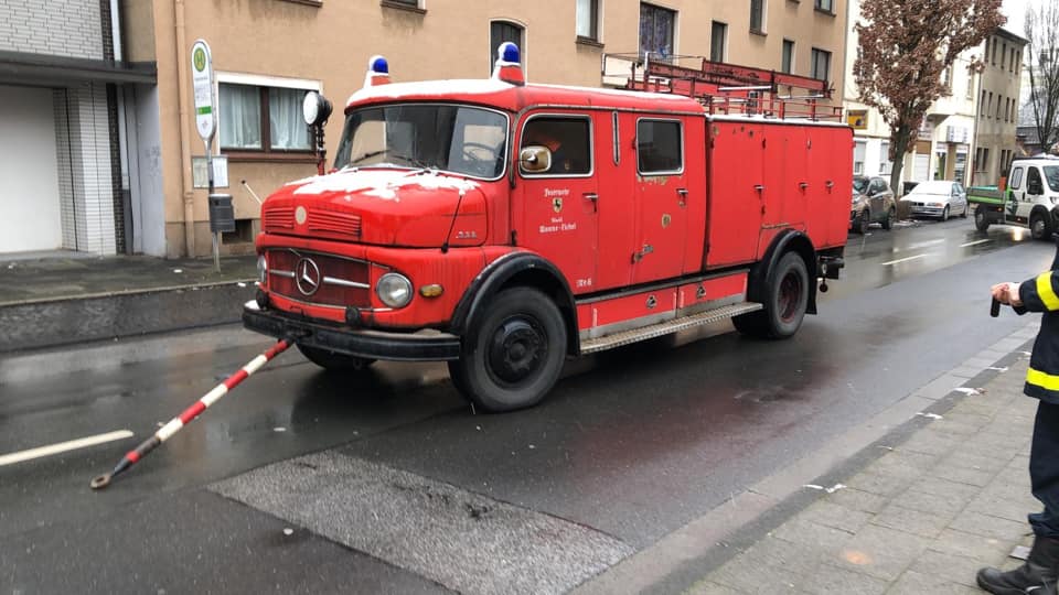 Feuerwehrfahrzeug Günther der Oldtimerfreunde Feuerwehr Herne